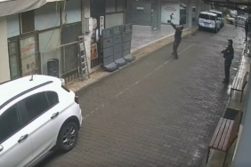 Manisa’da yürekleri ısıtan anlar: Yüksekten düşen kediyi polis yakaladı