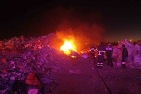 Mardin’de hurdalık alanda çıkan yangın söndürüldü