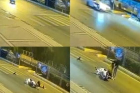 Mersin’de motosiklet kazasında köpeğin sadakati duygulandırdı