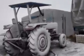 Mersin’in yüksek rakımlı bölgelerinde kar yağışı