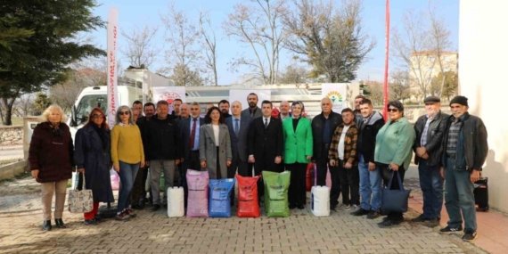 Mihalıççık’ta ’İyi Tarım’ çiftçilerine destek