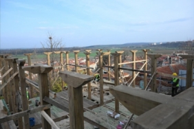 Muradiye Mevlevihanesi ihya çalışmaları devam ediyor