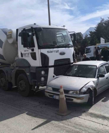 Muş’ta zincirleme kaza: 1 yaralı