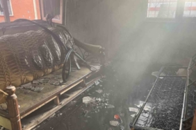 Ordu’da metruk evde yangın