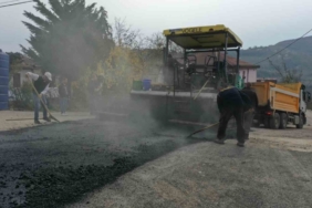 Ordu’da sıcak asfalt çalışmaları sürüyor