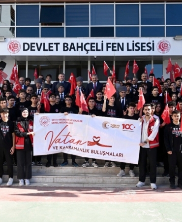 Osmaniye’de gaziler ve gençler "Vatan ve Kahramanlık Buluşmaları" programında bir araya geldi