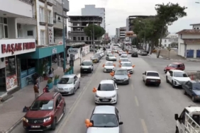 Osmaniye’de kadına şiddete karşı ‘turuncu konvoy’ ile güçlü mesaj