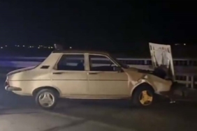 Otomobil bariyere çarptı, sürücü hayatını kaybetti