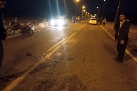 Otomobil ile sepetli motosiklet çarpıştı: 1 ölü