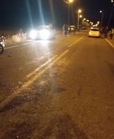 Otomobil ile sepetli motosiklet çarpıştı: 1 ölü