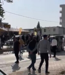 Otomobille çarpışan araç devrildi: 1 yaralı