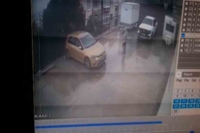 Otoparktan çıkan otomobil, 10 metrelik yükseklikten bahçeye uçtu: 1 yaralı