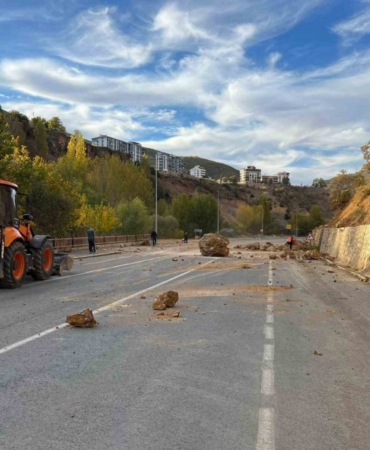 Ovacık yolunda güvenlik çalışmaları başladı
