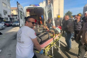 Özel hastane inşaatında iş kazası: 1 yaralı