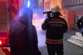 Palandöken’de korkutan yangın