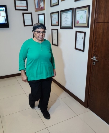 Parkinson hastası: "Yeniden yürümek çok güzel"
