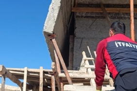 Patnos’ta inşaat kazası: 2 işçi yaralandı