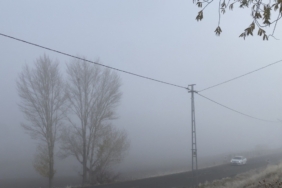 Patnos’ta yoğun sis yaşamı olumsuz etkiledi
