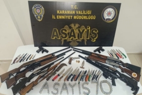 Polisin uygulamalarında tarihi eser ve ruhsatsız silahlar ele geçirildi: 8 tutuklama