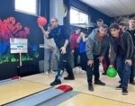 Polislerden özel çocuklara bowling sürprizi