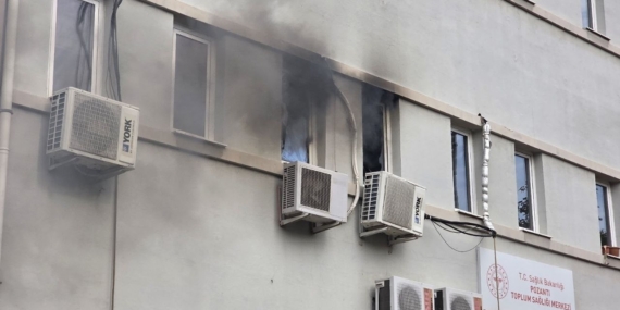 Pozantı Aile Sağlığı Merkezi’nde yangın