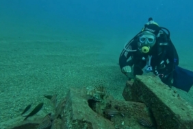 Profesör deniz dibinde taşlardan balıklara yuva yaptı: 12 tür barış içinde yaşıyor