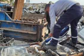 Refahiye’de itfaiye personeline trafik kazalarına müdahale eğitimi