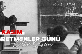Rektör Hacımüftüoğlu; "24 Kasım Öğretmenler Günü kutlu olsun"