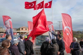 Restore edilen Üç Şehitler Anıtı’nın açılışında duygu dolu anlar yaşandı