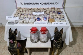 Reyhanlı’da sazlık alanda 100 bin adet uyuşturucu hap ele geçirildi