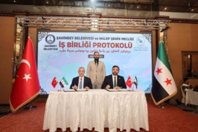 Şahinbey Belediyesi’nden Halep’e kardeşlik eli