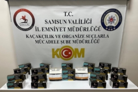 Samsun’da kaçak tütün operasyonu