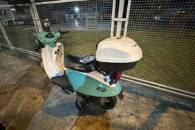 Samsun’da motosiklet devrildi: 1 yaralı