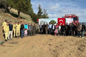 Sarıgöl’de 300 fidan toprakla buluştu