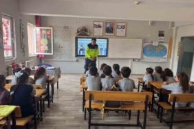 Sarıgöl’de öğrencilere trafik eğitimi verildi