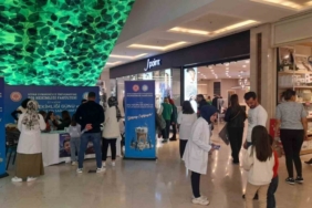 SCÜ öğrencileri dolayısıyla doğru diş fırçalama tekniklerini anlattı