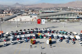 Selçuklu Belediyesi araç filosuna 71 araç daha ilave etti