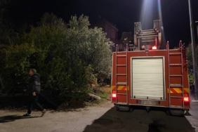 Serik’te korkutan ev yangını