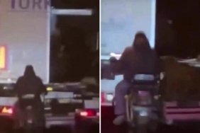 Seyir halindeki tırdan koyun çalan şüpheliler yakalandı