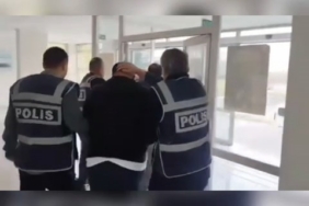 Silahla mala zarar veren firari şüpheliler yakalandı