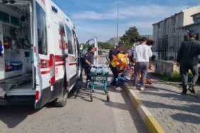 Sinop’ta motosiklet devrildi: 1 yaralı