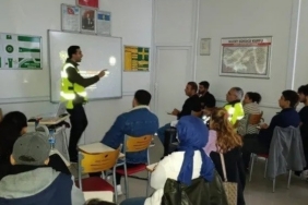 Sinop’ta sürücü adaylarına trafik eğitimi