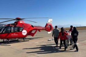 Şırnak’ta 16 yaşındaki hasta için helikopter ambulans havalandı