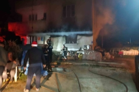 Sobadan çıkan yangında 1 kişi yaralandı