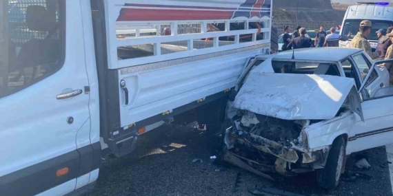 Solhan’da trafik kazası: 1 ölü, 3 yaralı