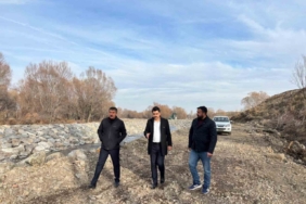 Susuz Çayı’nda dere ıslahı ve taşkın koruma çalışmaları sürüyor