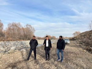 Susuz Çayı’nda dere ıslahı ve taşkın koruma çalışmaları sürüyor