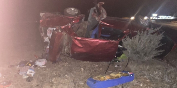 Takla atan Tofaş’ın sürücüsü hayatını kaybetti