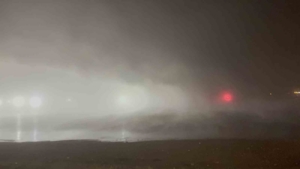 Tatvan’da yoğun sis sürücülere zor anlar yaşattı