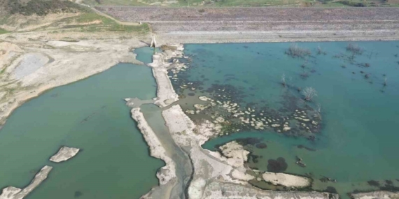 Tekirdağ’da korkutan görüntü: Naip Barajı’nda 20 günlük su kaldı